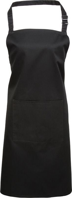 Premier Colours Bib Apron With Pocket