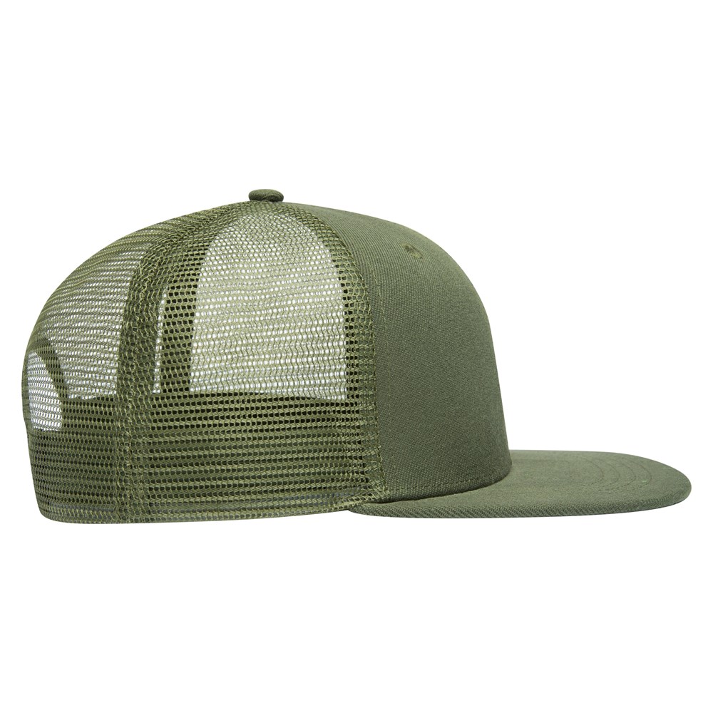  Trucker cap hoog profiel flat peak - retail