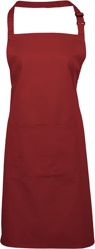 Premier Colours Bib Apron With Pocket